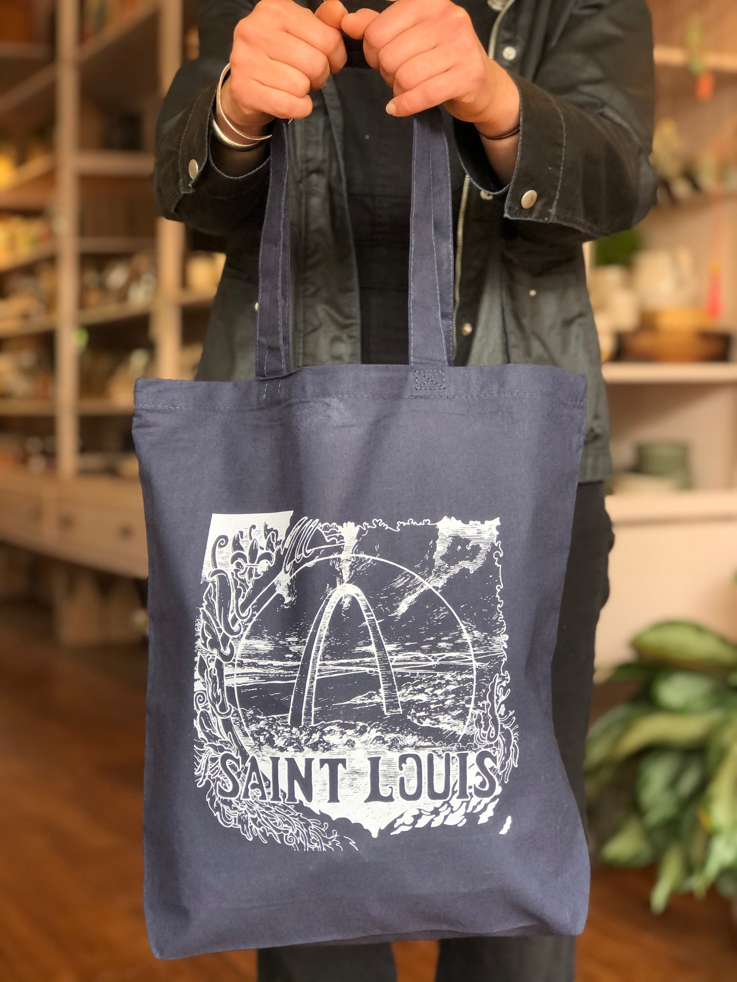 Saint Louis Tote Bag - Navy