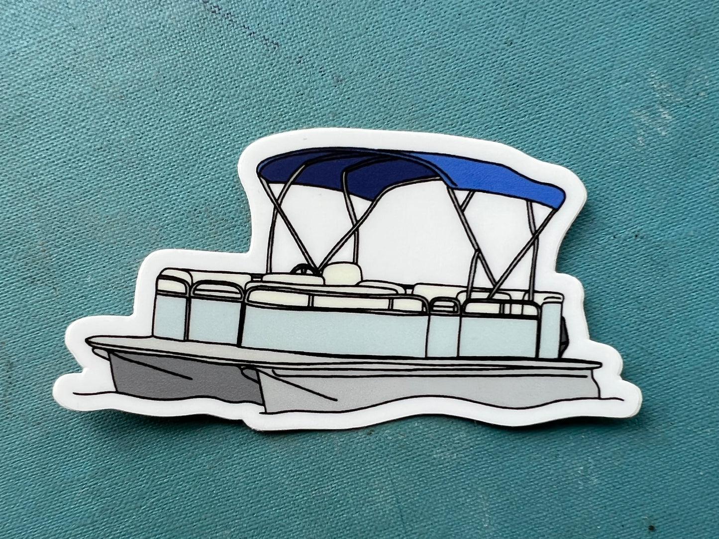 Pontoon Boat Sticker