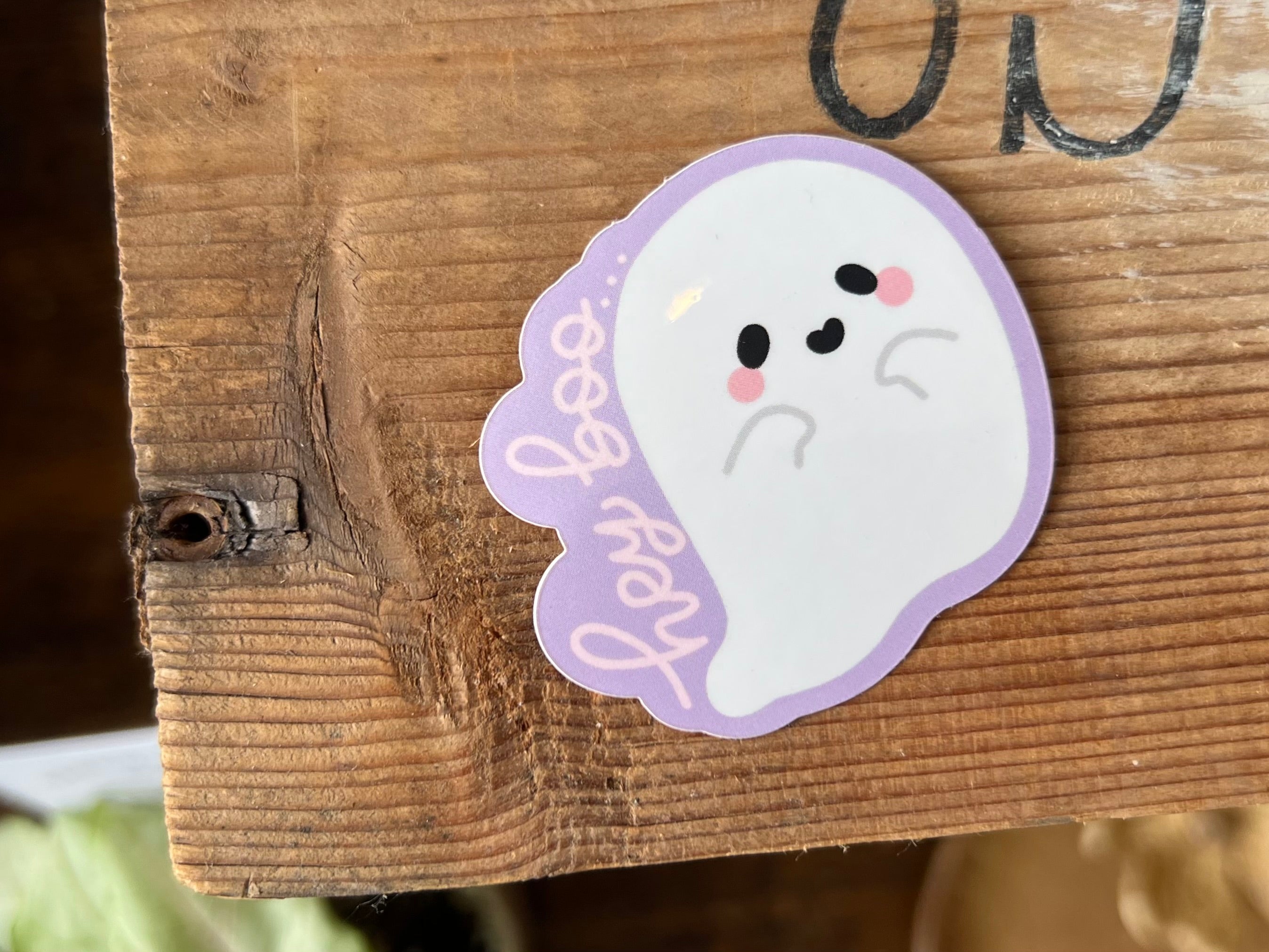 Hey Boo Sticker โ Union Studio