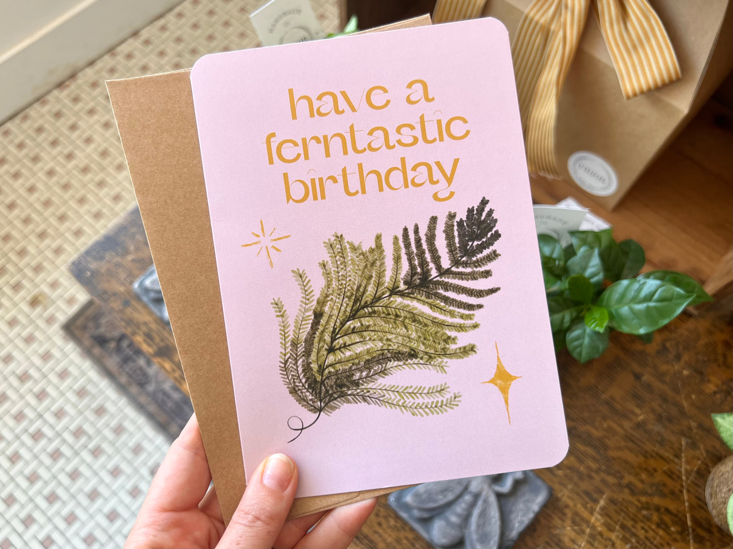 Have A Ferntastic Birthday Card