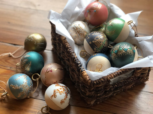 Hand-painted Wood Ornament