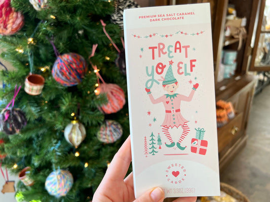 Treat Yo' Elf Chocolate Card