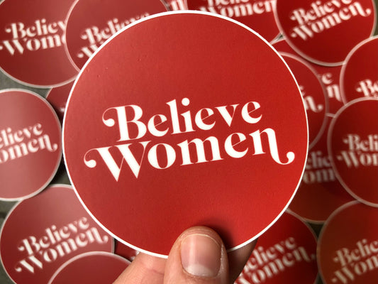 Believe Women Stickers