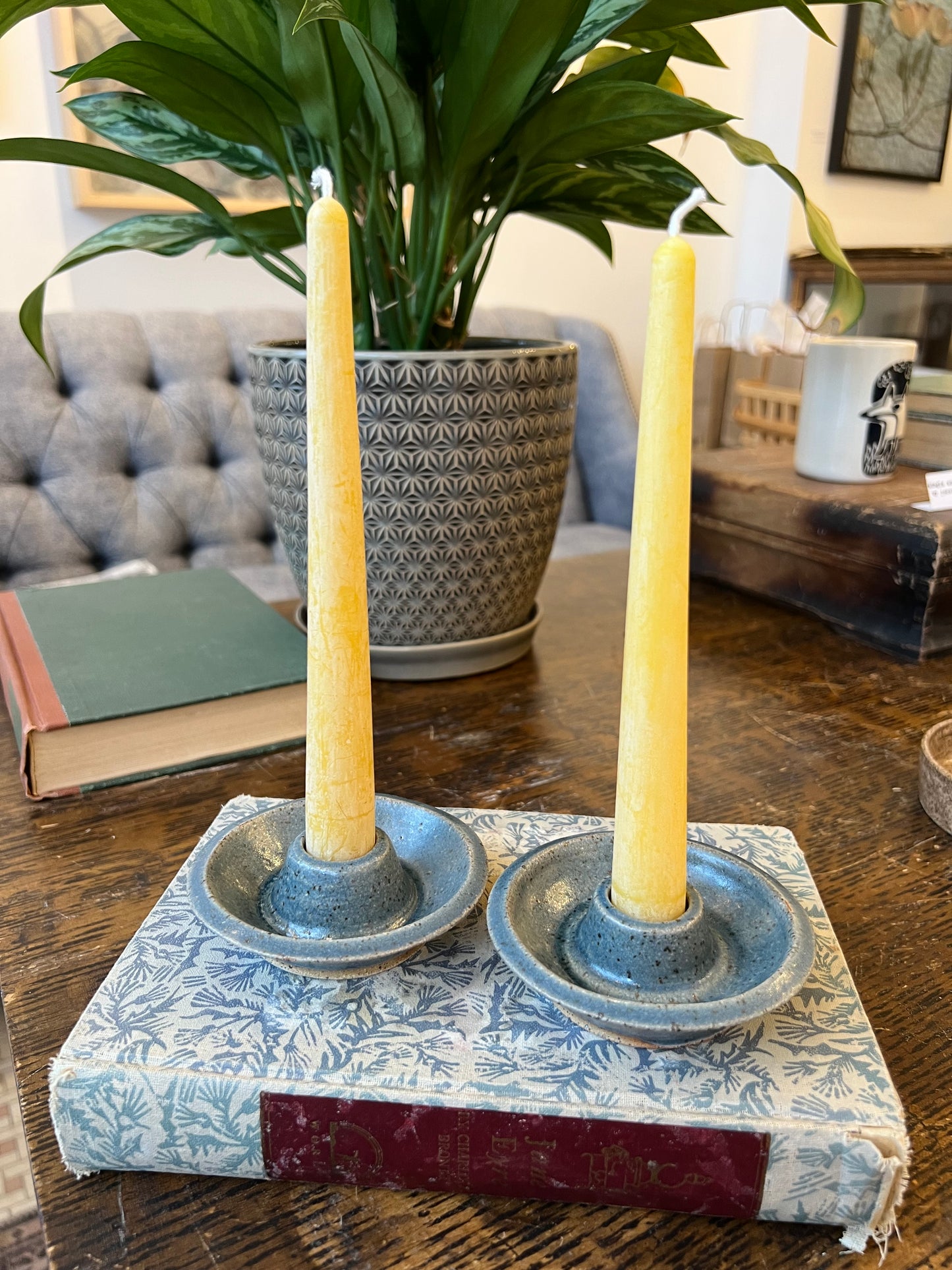 Candle Holders - Blue